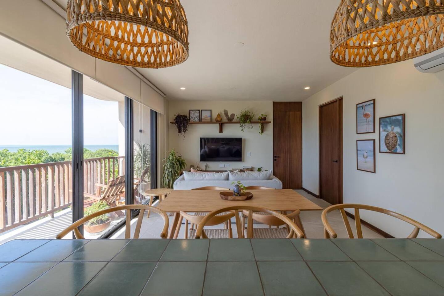 Hermoso Departamento Con Vista Al Mar 홀박스아일랜드 외부 사진